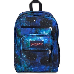 image:imageJanSport Laptop Backpack  Computer Bag with 2 Compartments Ergonomic Shoulder Straps 15 Laptop Sleeve Haul Handle  Faded SageCyberspace Galaxy