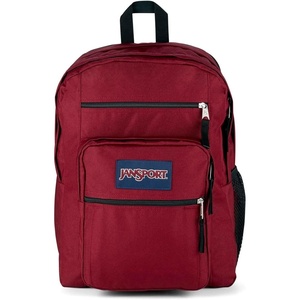 image:imageJanSport Laptop Backpack  Computer Bag with 2 Compartments Ergonomic Shoulder Straps 15 Laptop Sleeve Haul Handle  Faded SageRusset Red