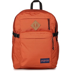 image:imageJanSport Main Campus Backpack  Travel or Work backpack w 15Inch Laptop Sleeve and Dual Water Bottle Pockets NavyDune Red