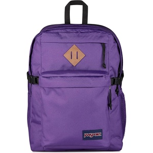 image:imageJanSport Main Campus Backpack  Travel or Work backpack w 15Inch Laptop Sleeve and Dual Water Bottle Pockets NavyGrape Jelly