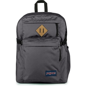 image:imageJanSport Main Campus Backpack  Travel or Work backpack w 15Inch Laptop Sleeve and Dual Water Bottle Pockets NavySmokey Grit