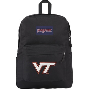 image:imageJanSport NCAA Officially Licensed Backpack Utah Utes Superbreak Plus with Padded 15 Laptop Sleeve Spacious Computer Bag for Men amp Women Durable Daypack with Bottle Pocket Red TapeVirginia Tech Hokies