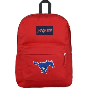image:imageJanSport NCAA Officially Licensed Backpack Utah Utes Superbreak Plus with Padded 15 Laptop Sleeve Spacious Computer Bag for Men amp Women Durable Daypack with Bottle Pocket Red TapeSMU Mustangs