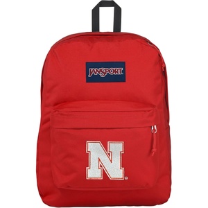 image:imageJanSport NCAA Officially Licensed Backpack Utah Utes Superbreak Plus with Padded 15 Laptop Sleeve Spacious Computer Bag for Men amp Women Durable Daypack with Bottle Pocket Red TapeNebraska Cornhuskers
