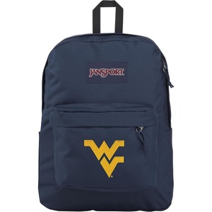 image:imageJanSport NCAA Officially Licensed Backpack Utah Utes Superbreak Plus with Padded 15 Laptop Sleeve Spacious Computer Bag for Men amp Women Durable Daypack with Bottle Pocket Red TapeWest Virginia Mountaineers