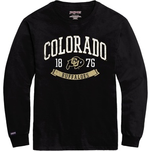 image:imageJanSport NCAA Officially Licensed Campus Long Sleeve T Shirt for Men Soft amp Breathable PreShrunk Cotton Crewneck T ShirtColorado Buffaloes