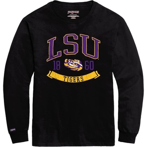 image:imageJanSport NCAA Officially Licensed Campus Long Sleeve T Shirt for Men Soft amp Breathable PreShrunk Cotton Crewneck T ShirtLSU Tigers