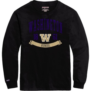 image:imageJanSport NCAA Officially Licensed Campus Long Sleeve T Shirt for Men Soft amp Breathable PreShrunk Cotton Crewneck T ShirtWashington Huskies