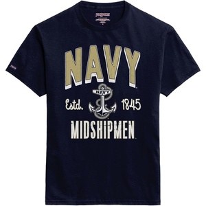 image:imageJanSport NCAA Officially Licensed Campus Short Sleeve T Shirt for Men Soft amp Breathable PreShrunk Cotton Crewneck T ShirtNavy Midshipmen