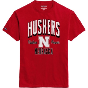image:imageJanSport NCAA Officially Licensed Campus Short Sleeve T Shirt for Men Soft amp Breathable PreShrunk Cotton Crewneck T ShirtNebraska Cornhuskers