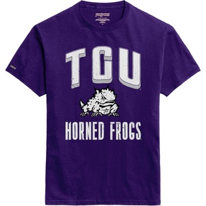 image:imageJanSport NCAA Officially Licensed Campus Short Sleeve T Shirt for Men Soft amp Breathable PreShrunk Cotton Crewneck T ShirtTCU Horned Frogs