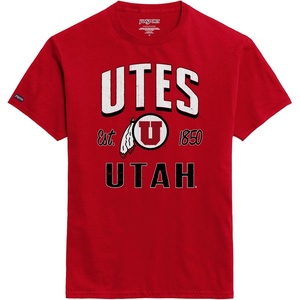 image:imageJanSport NCAA Officially Licensed Campus Short Sleeve T Shirt for Men Soft amp Breathable PreShrunk Cotton Crewneck T ShirtUtah Utes