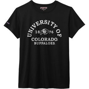 image:imageJanSport NCAA Officially Licensed Graduate Short Sleeve T Shirt for Women Soft amp Breathable CottonPolyester Blend Crewneck T Shirt with Graphic Detailing Everyday University Fan ApparelColorado Buffaloes