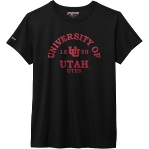 image:imageJanSport NCAA Officially Licensed Graduate Short Sleeve T Shirt for Women Soft amp Breathable CottonPolyester Blend Crewneck T Shirt with Graphic Detailing Everyday University Fan ApparelUtah Utes