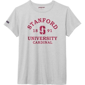 image:imageJanSport NCAA Officially Licensed Graduate Short Sleeve T Shirt for Women Soft amp Breathable CottonPolyester Blend Crewneck T Shirt with Graphic Detailing Everyday University Fan ApparelStanford Cardinal