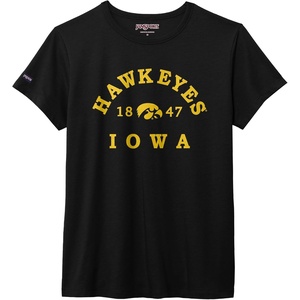 image:imageJanSport NCAA Officially Licensed Graduate Short Sleeve T Shirt for Women Soft amp Breathable CottonPolyester Blend Crewneck T Shirt with Graphic Detailing Everyday University Fan ApparelIowa Hawkeyes