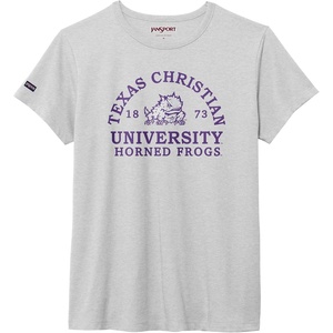 image:imageJanSport NCAA Officially Licensed Graduate Short Sleeve T Shirt for Women Soft amp Breathable CottonPolyester Blend Crewneck T Shirt with Graphic Detailing Everyday University Fan ApparelTCU Horned Frogs