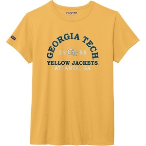 image:imageJanSport NCAA Officially Licensed Graduate Short Sleeve T Shirt for Women Soft amp Breathable CottonPolyester Blend Crewneck T Shirt with Graphic Detailing Everyday University Fan ApparelGeorgia Tech Yellow Jackets