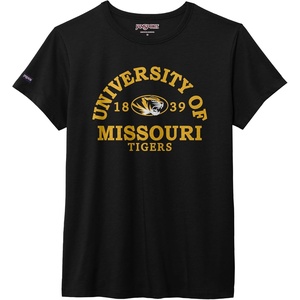 image:imageJanSport NCAA Officially Licensed Graduate Short Sleeve T Shirt for Women Soft amp Breathable CottonPolyester Blend Crewneck T Shirt with Graphic Detailing Everyday University Fan ApparelMissouri Tigers