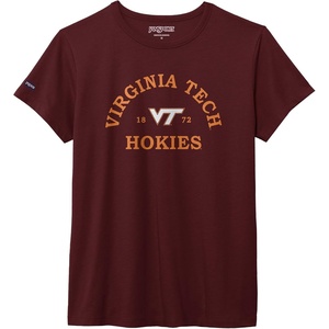image:imageJanSport NCAA Officially Licensed Graduate Short Sleeve T Shirt for Women Soft amp Breathable CottonPolyester Blend Crewneck T Shirt with Graphic Detailing Everyday University Fan ApparelVirginia Tech Hokies