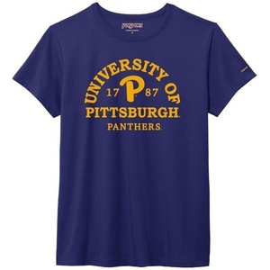 image:imageJanSport NCAA Officially Licensed Graduate Short Sleeve T Shirt for Women Soft amp Breathable CottonPolyester Blend Crewneck T Shirt with Graphic Detailing Everyday University Fan ApparelPittsburgh Panthers