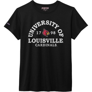 image:imageJanSport NCAA Officially Licensed Graduate Short Sleeve T Shirt for Women Soft amp Breathable CottonPolyester Blend Crewneck T Shirt with Graphic Detailing Everyday University Fan ApparelLouisville Cardinals