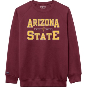 image:imageJanSport NCAA Officially Licensed Rival Crew Sweatshirt Long Sleeve Graphic Pullover for Men Women CottonPolyester BlendArizona State Sun Devils