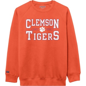 image:imageJanSport NCAA Officially Licensed Rival Crew Sweatshirt Long Sleeve Graphic Pullover for Men Women CottonPolyester BlendClemson Tigers