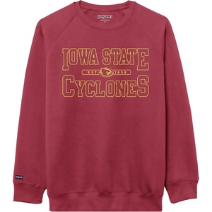 image:imageJanSport NCAA Officially Licensed Rival Crew Sweatshirt Long Sleeve Graphic Pullover for Men Women CottonPolyester BlendIowa State Cyclones