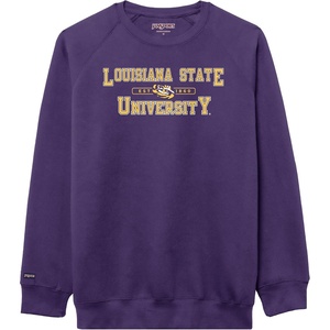 image:imageJanSport NCAA Officially Licensed Rival Crew Sweatshirt Long Sleeve Graphic Pullover for Men Women CottonPolyester BlendLSU Tigers