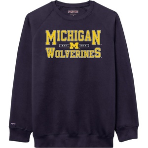 image:imageJanSport NCAA Officially Licensed Rival Crew Sweatshirt Long Sleeve Graphic Pullover for Men Women CottonPolyester BlendMichigan Wolverines