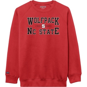 image:imageJanSport NCAA Officially Licensed Rival Crew Sweatshirt Long Sleeve Graphic Pullover for Men Women CottonPolyester BlendNorth Carolina State Wolfpack