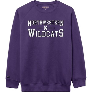 image:imageJanSport NCAA Officially Licensed Rival Crew Sweatshirt Long Sleeve Graphic Pullover for Men Women CottonPolyester BlendNorthwestern Wildcats