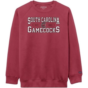 image:imageJanSport NCAA Officially Licensed Rival Crew Sweatshirt Long Sleeve Graphic Pullover for Men Women CottonPolyester BlendSouth Carolina Fighting Gamecocks