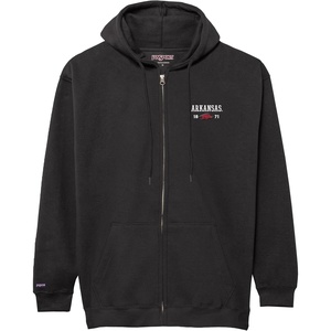 image:imageJanSport NCAA Officially Licensed Rival Full Zip Hoodie Long Sleeve Unisex Sweatshirt DoubleLayered Fleece HoodArkansas Razorbacks