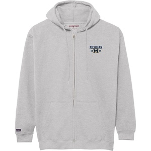 image:imageJanSport NCAA Officially Licensed Rival Full Zip Hoodie Long Sleeve Unisex Sweatshirt DoubleLayered Fleece HoodMichigan Wolverines