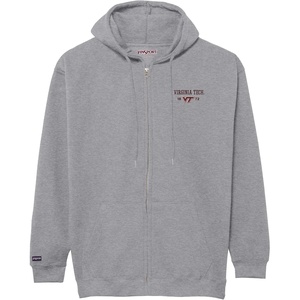 image:imageJanSport NCAA Officially Licensed Rival Full Zip Hoodie Long Sleeve Unisex Sweatshirt DoubleLayered Fleece HoodVirginia Tech Hokies