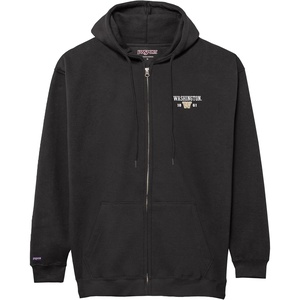 image:imageJanSport NCAA Officially Licensed Rival Full Zip Hoodie Long Sleeve Unisex Sweatshirt DoubleLayered Fleece HoodWashington Huskies