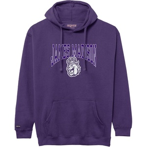 image:imageJanSport NCAA Officially Licensed Rival Hoodie Long Sleeve Unisex Sweatshirt CottonPolyester Blend DoubleLayered HoodJames Madison Dukes
