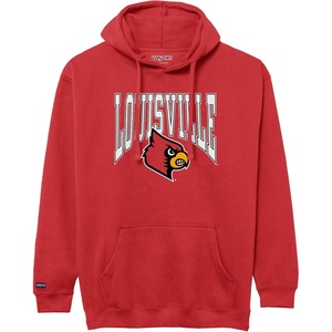 image:imageJanSport NCAA Officially Licensed Rival Hoodie Long Sleeve Unisex Sweatshirt CottonPolyester Blend DoubleLayered HoodLouisville Cardinals