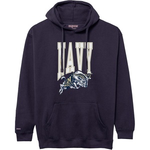image:imageJanSport NCAA Officially Licensed Rival Hoodie Long Sleeve Unisex Sweatshirt CottonPolyester Blend DoubleLayered HoodNavy Midshipmen