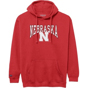 image:imageJanSport NCAA Officially Licensed Rival Hoodie Long Sleeve Unisex Sweatshirt CottonPolyester Blend DoubleLayered HoodNebraska Cornhuskers