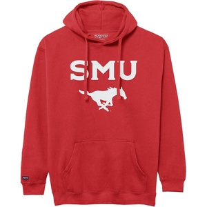 image:imageJanSport NCAA Officially Licensed Rival Hoodie Long Sleeve Unisex Sweatshirt CottonPolyester Blend DoubleLayered HoodSmu Mustangs