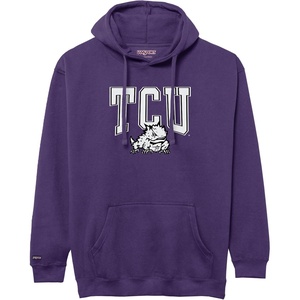image:imageJanSport NCAA Officially Licensed Rival Hoodie Long Sleeve Unisex Sweatshirt CottonPolyester Blend DoubleLayered HoodTcu Horned Frogs