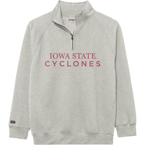 image:imageJanSport NCAA Officially Licensed Rival Quarter Zip Sweatshirt Long Sleeve Unisex CottonPolyester Blend StandUp CollarIowa State Cyclones
