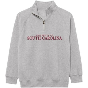 image:imageJanSport NCAA Officially Licensed Rival Quarter Zip Sweatshirt Long Sleeve Unisex CottonPolyester Blend StandUp CollarSouth Carolina Fighting Gamecocks