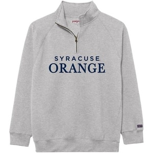 image:imageJanSport NCAA Officially Licensed Rival Quarter Zip Sweatshirt Long Sleeve Unisex CottonPolyester Blend StandUp CollarSyracuse Orange