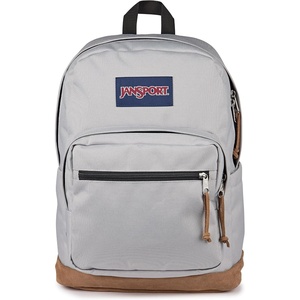image:imageJanSport Right Pack Backpack  Durable Daypack with Padded 15 Laptop Sleeve Spacious Main Compartment amp Integrated Water Bottle Pocket  Moon FlowerGrounded Grey