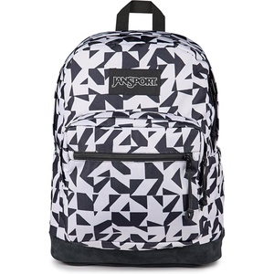 image:imageJanSport Right Pack Backpack  Durable Daypack with Padded 15 Laptop Sleeve Spacious Main Compartment amp Integrated Water Bottle Pocket  Moon FlowerGroovy Grids