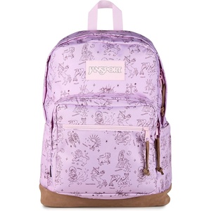 image:imageJanSport Right Pack Backpack  Durable Daypack with Padded 15 Laptop Sleeve Spacious Main Compartment amp Integrated Water Bottle Pocket  Moon FlowerHoroscope Horizons Pink IceMahogany Haze